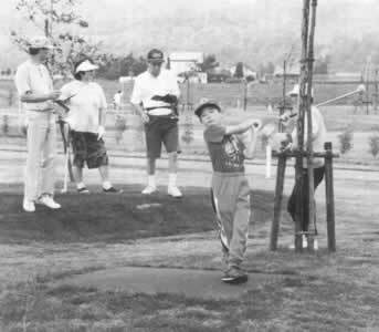 パークゴルフ場オープン(1995年)の写真