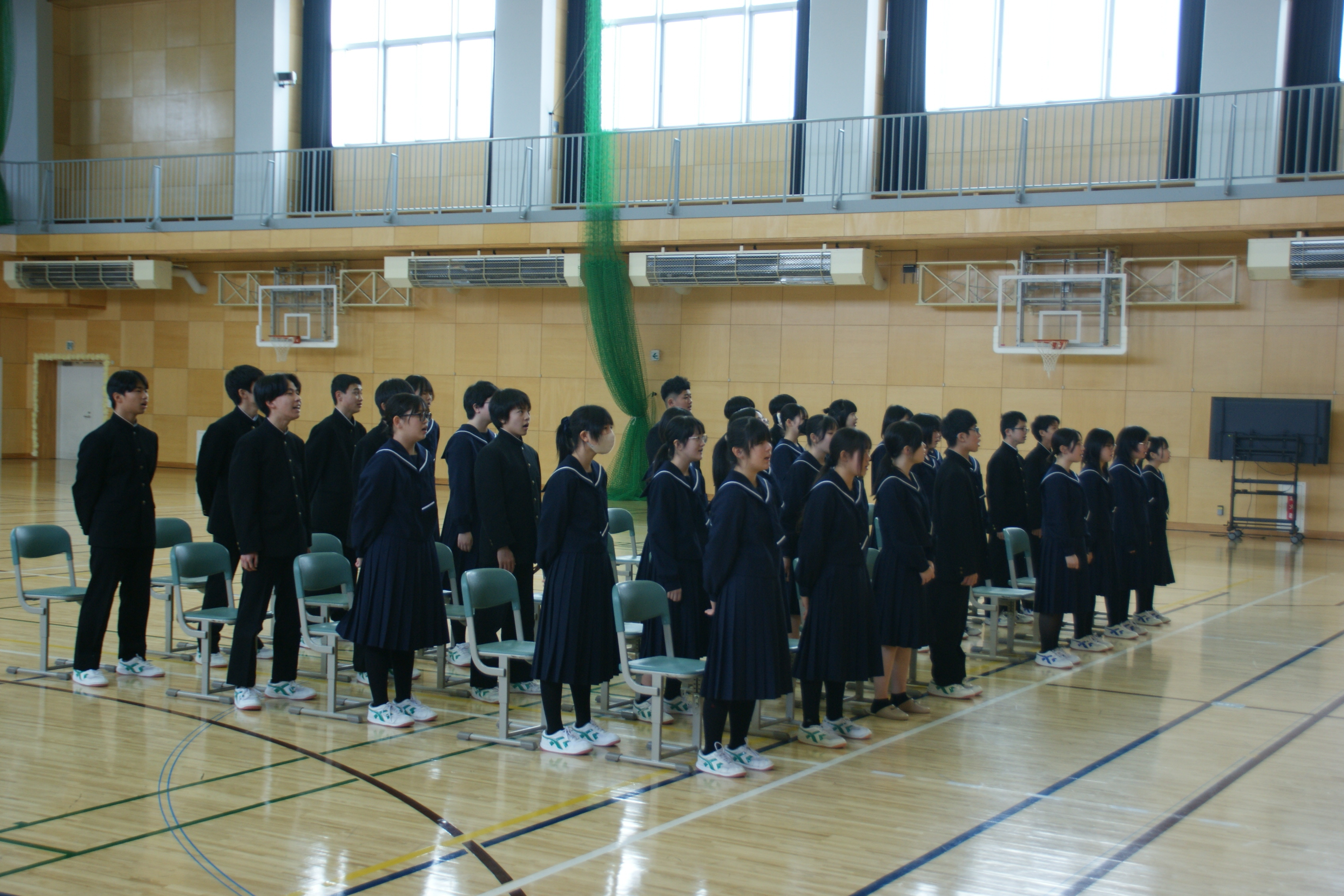 元気いっぱいの校歌