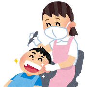 歯科健診のイラスト