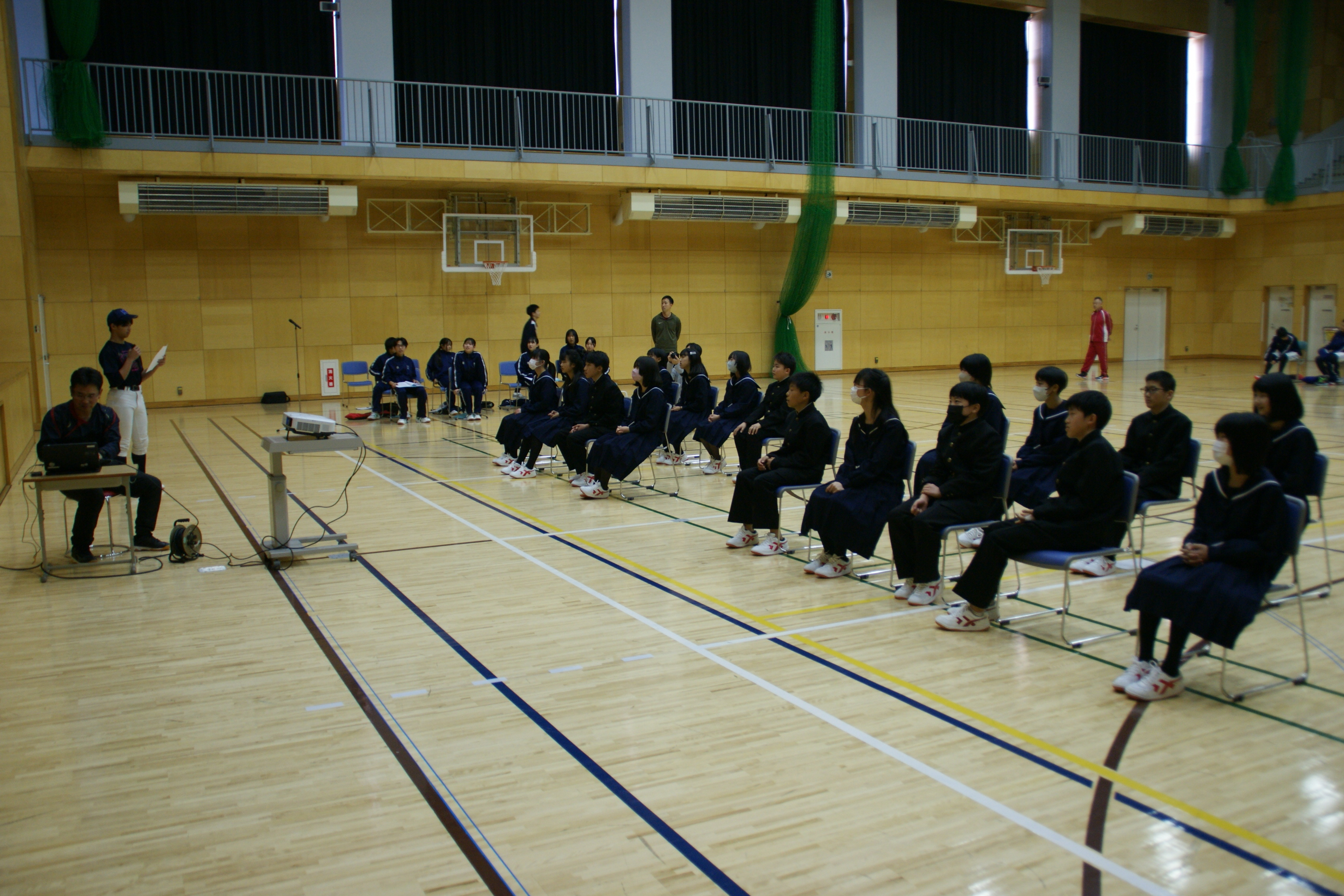 野球部の部活紹介