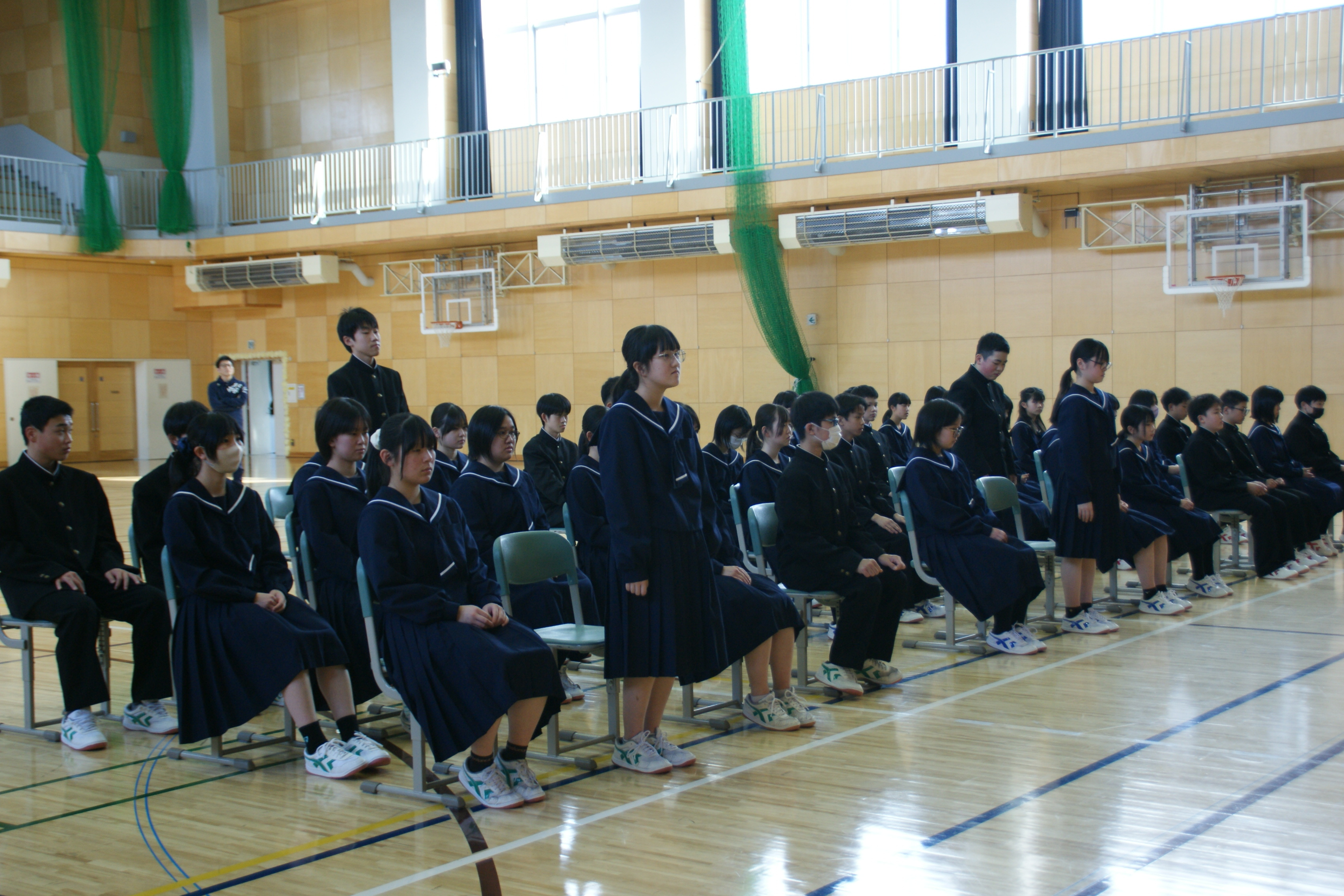 役員認証式の様子