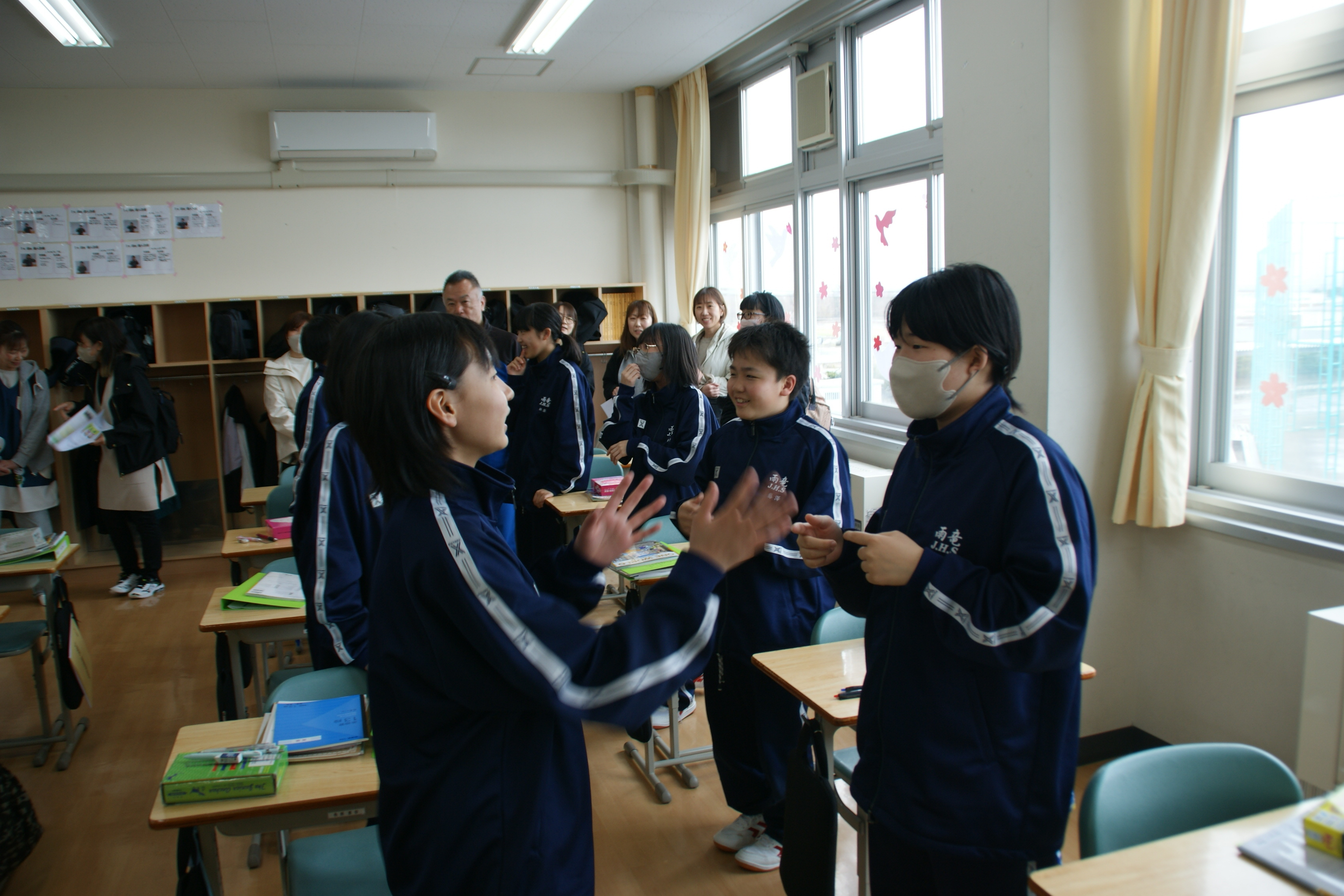 1年生英語の様子