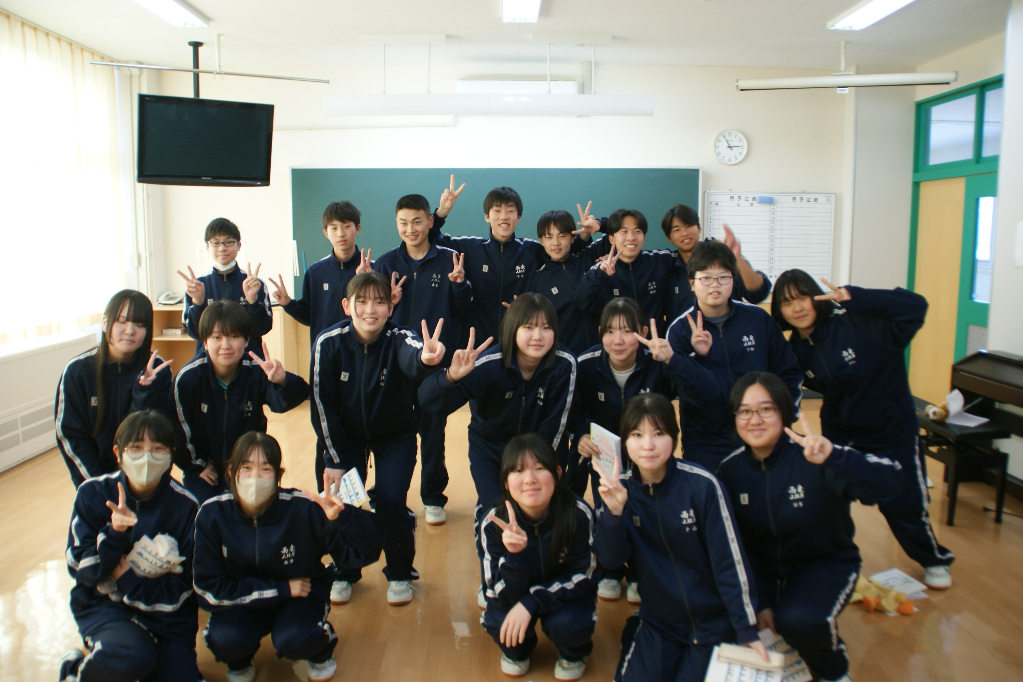 集合写真の練習