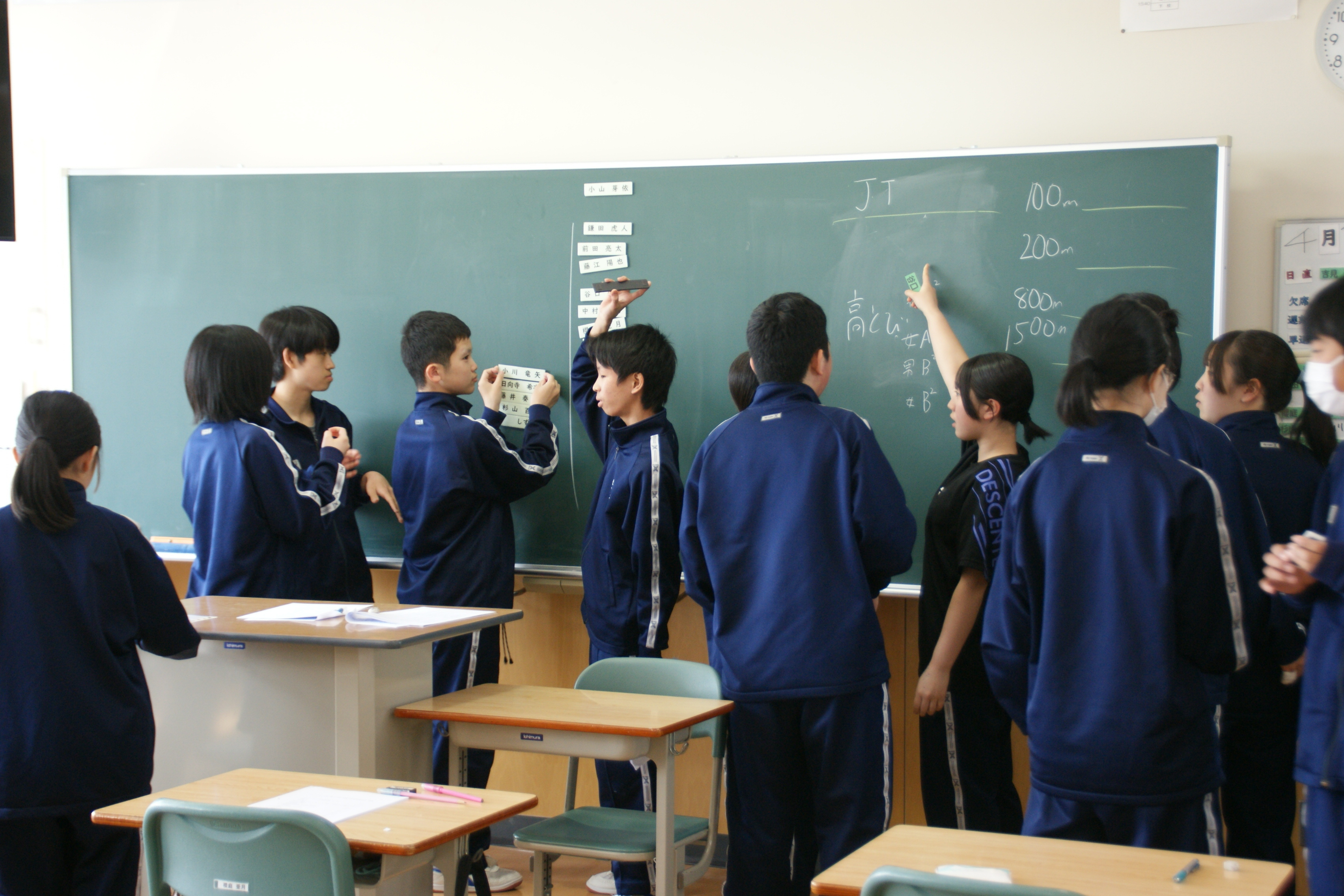 希望の種目を選択