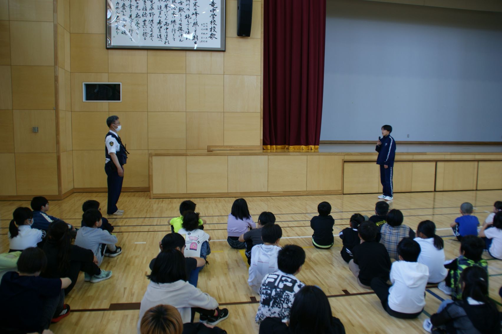 中学校の生活委員長のお礼の言葉.JPG