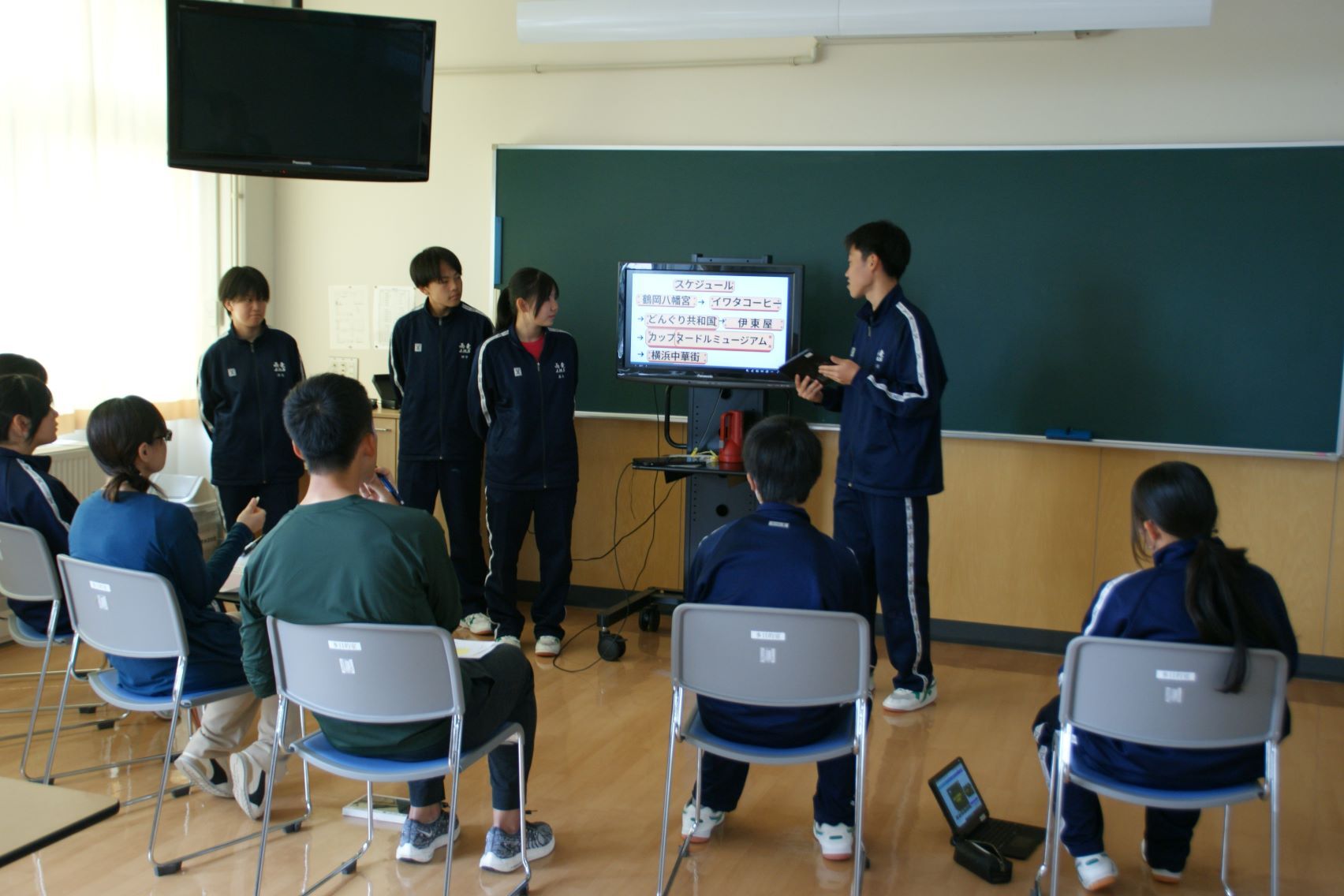 多目的室での発表リハーサル.JPG