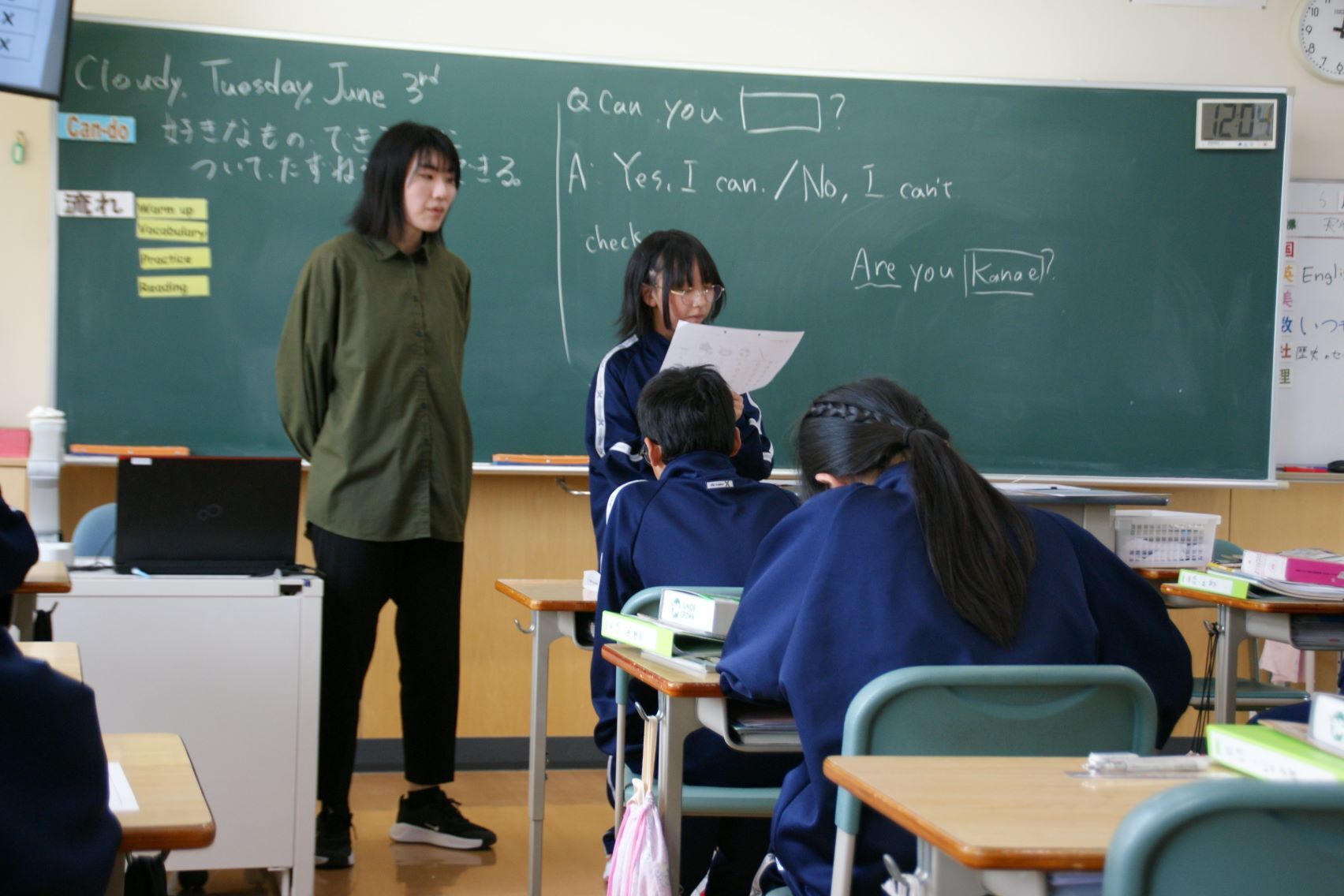 1年生英語の授業の様子.JPG