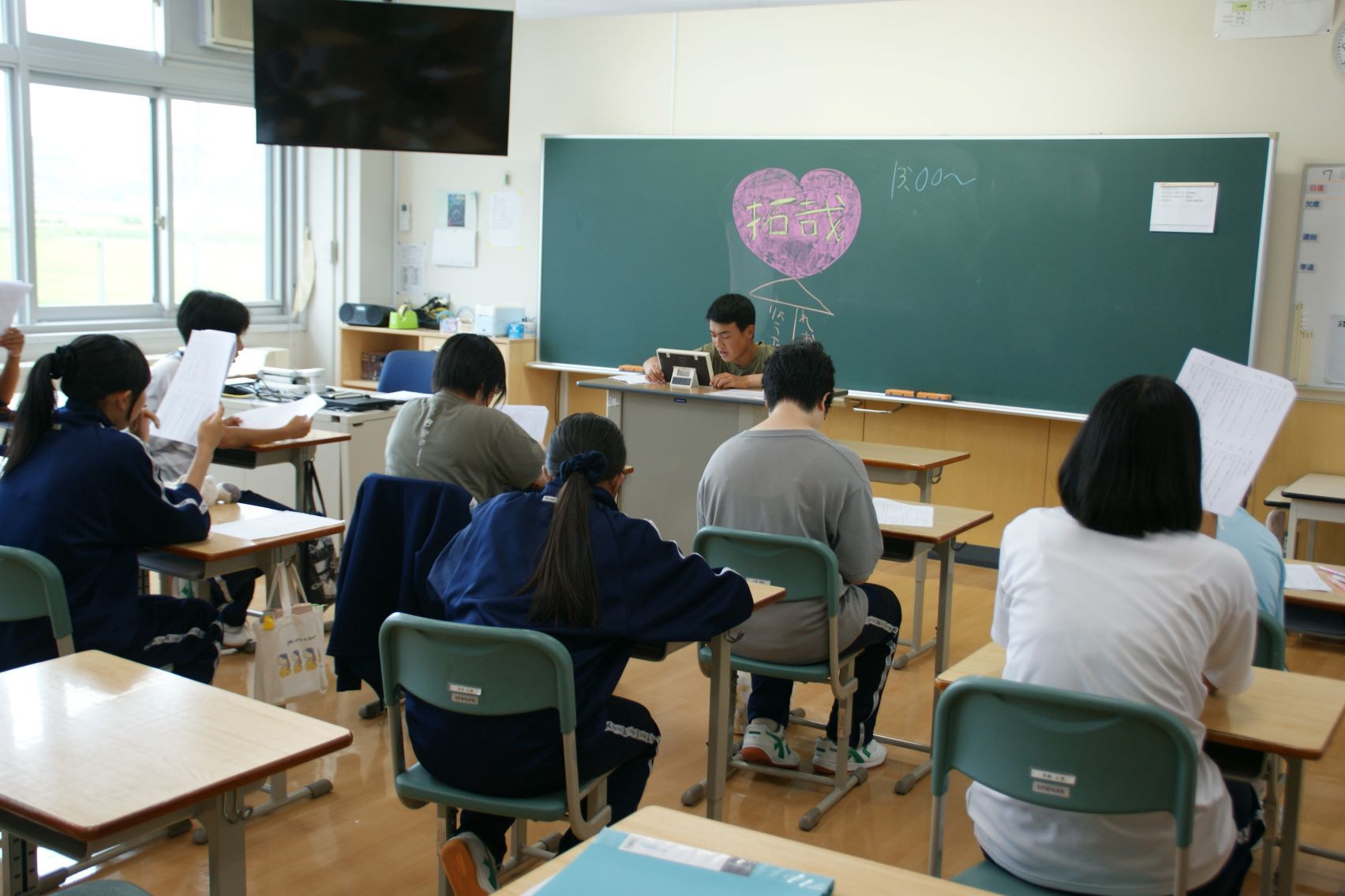 3年生登校日の様子.JPG