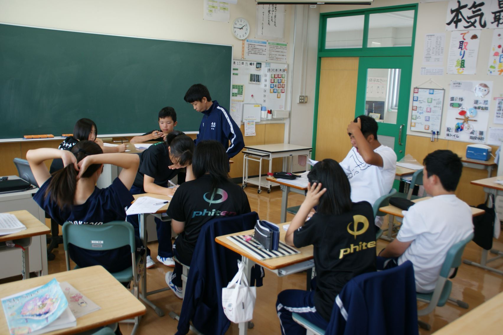2年生演劇の打合せ.JPG