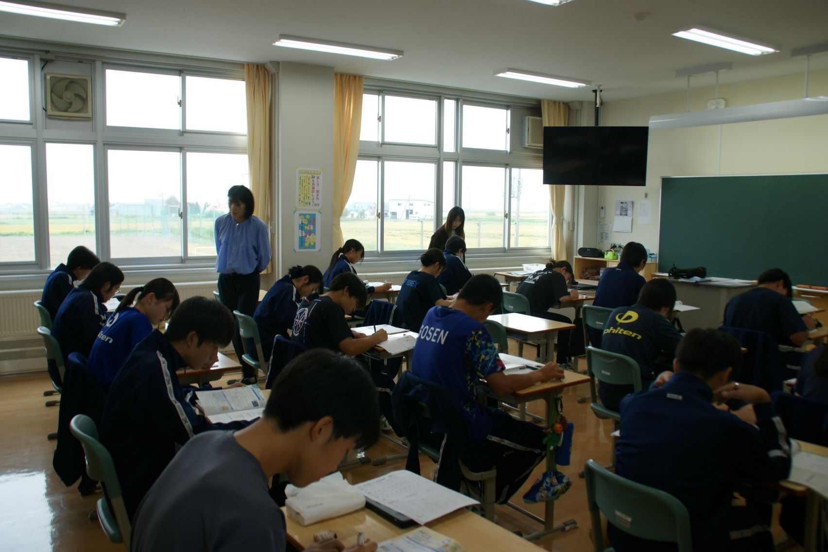 3年生朝学習の様子.JPG