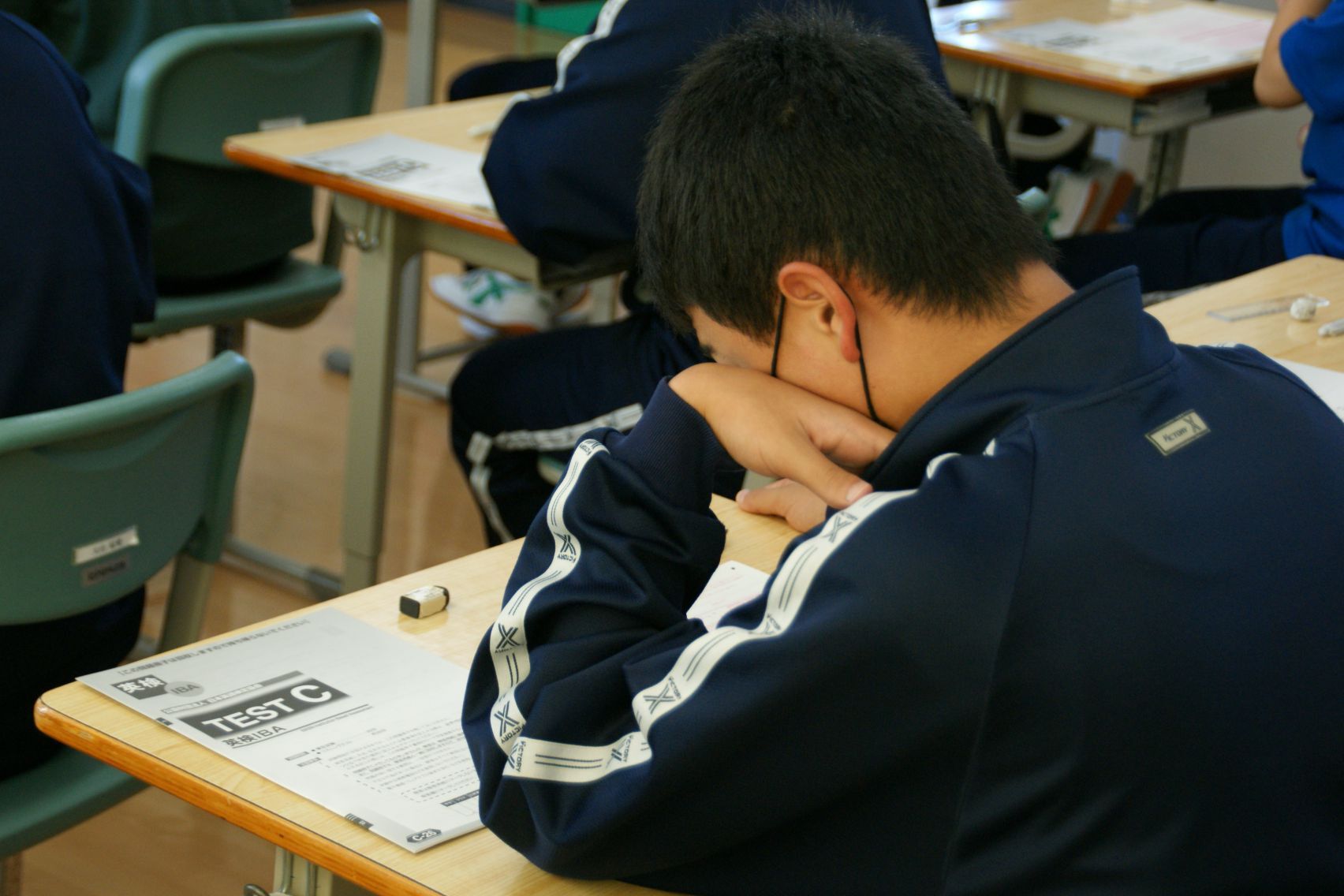 3年生が英検IBAを受検.JPG