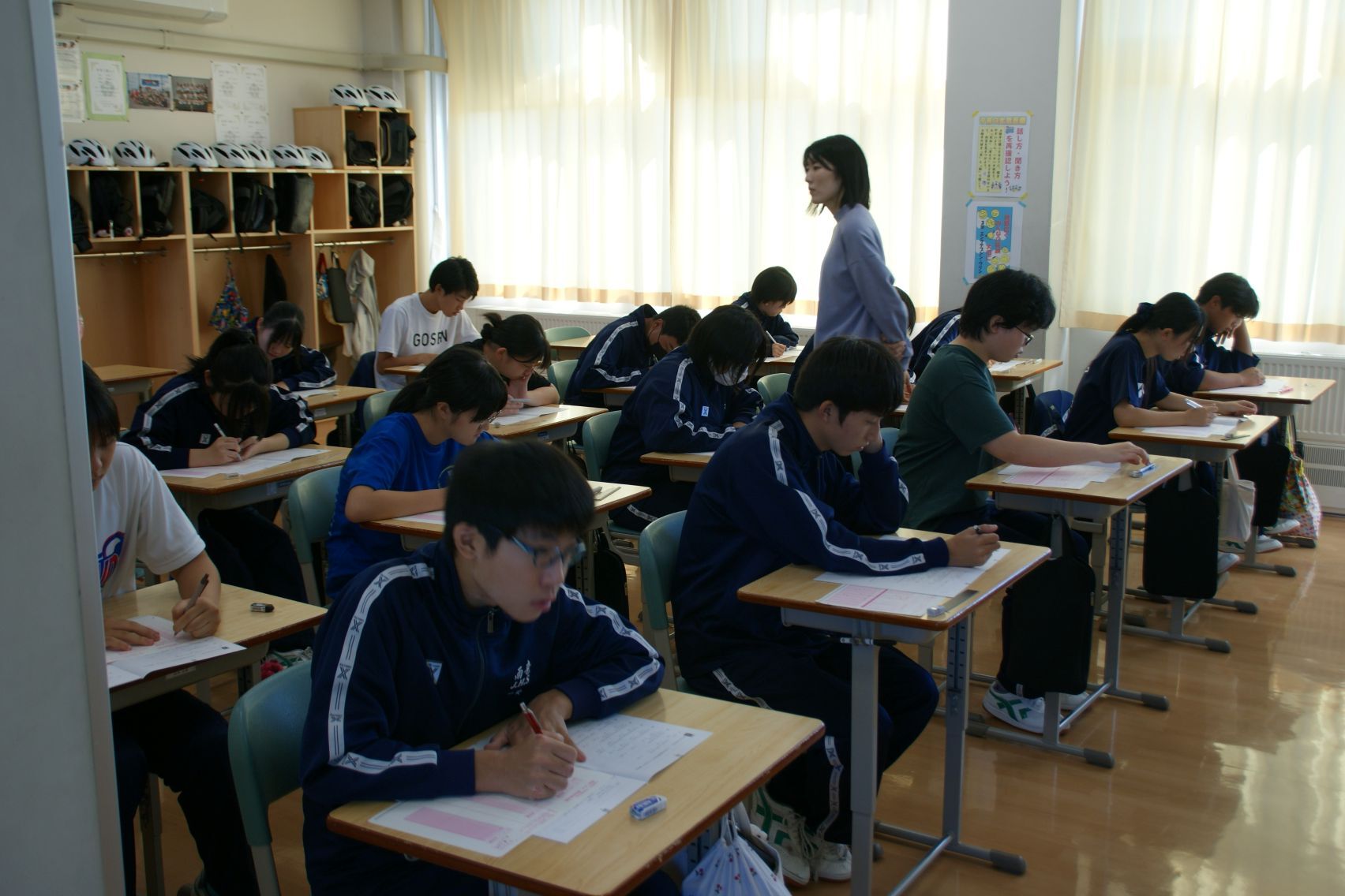 受検している3年生.JPG