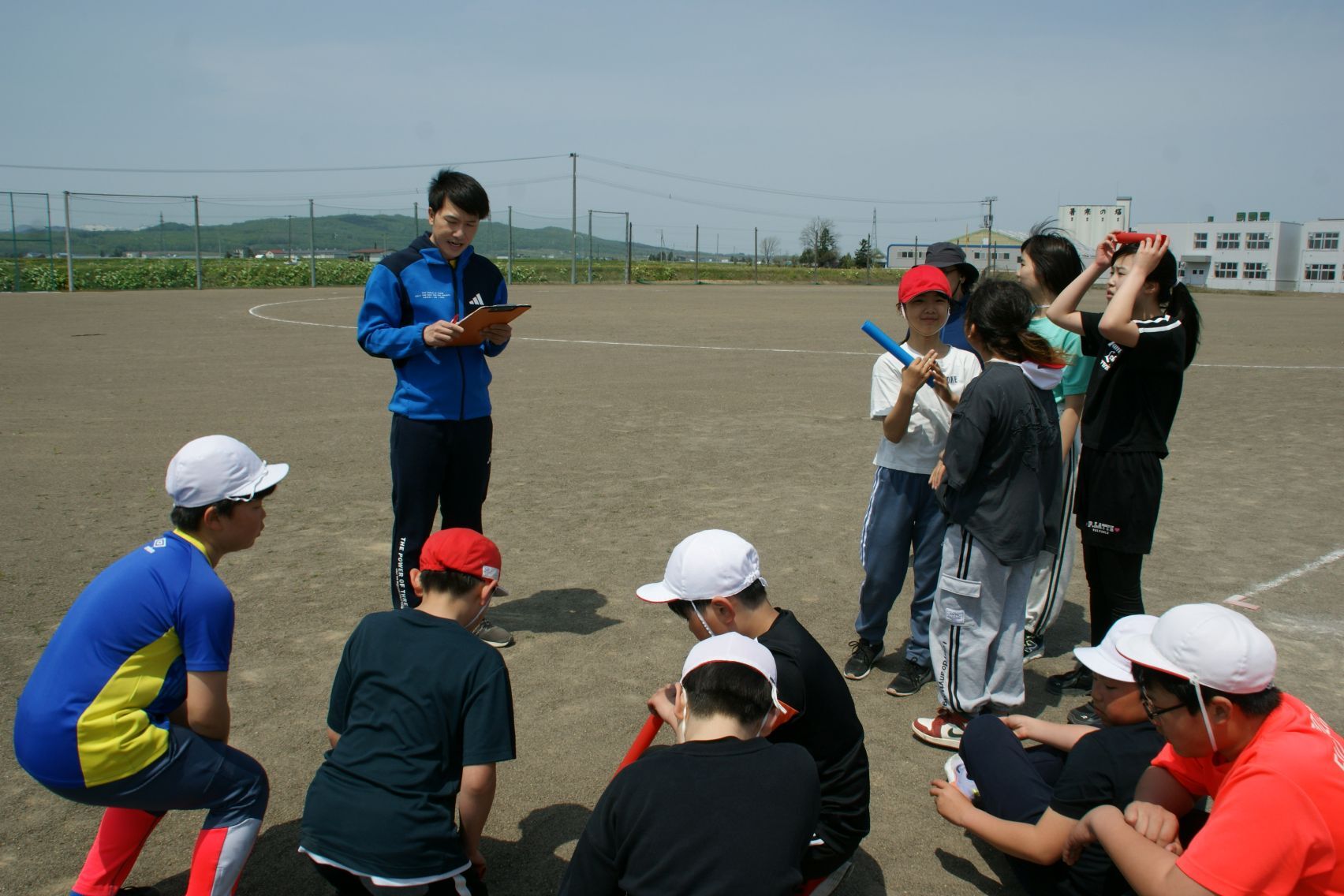 中学校の先生の指導のおかげでタイムが縮まる.JPG