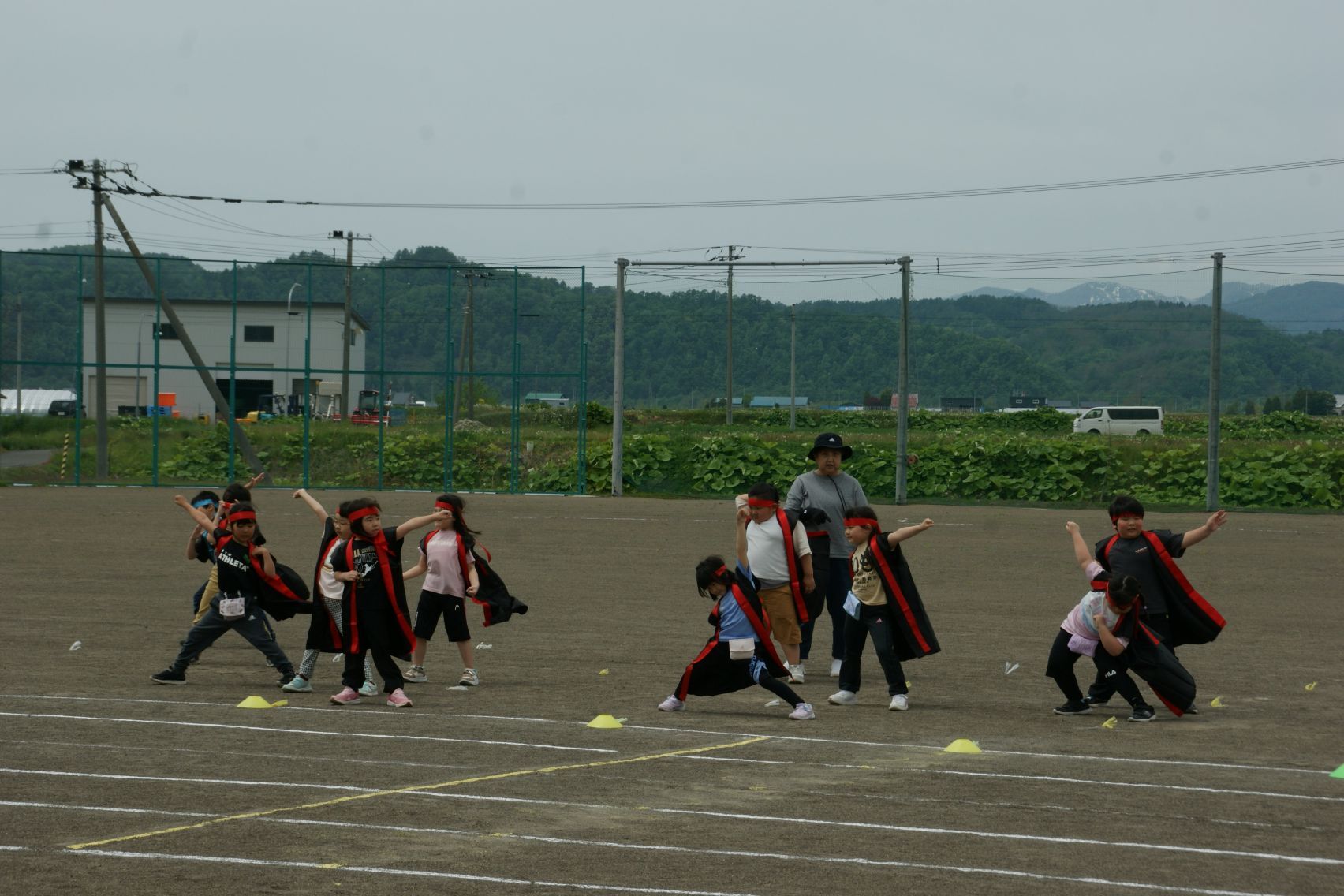 1年生の決めポーズ.JPG
