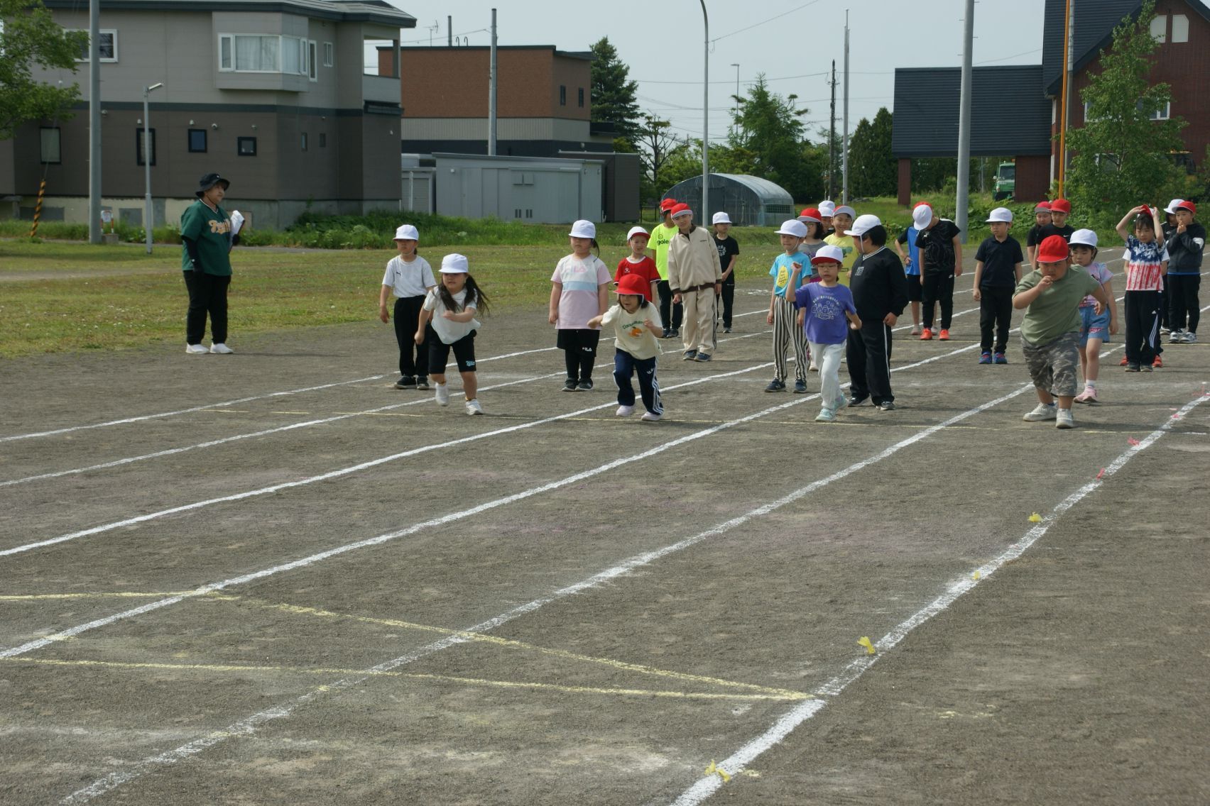 1年生の50m練習.JPG