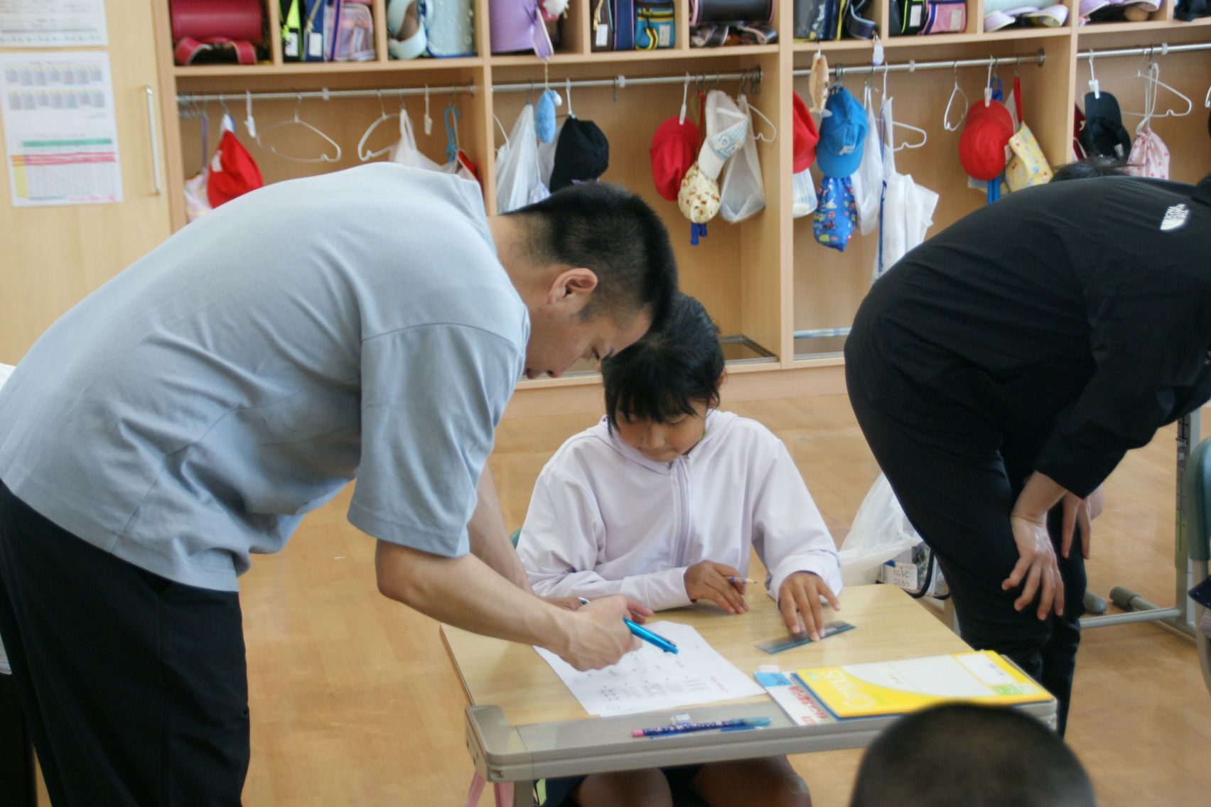 田中学園派遣の教員による指導.JPG