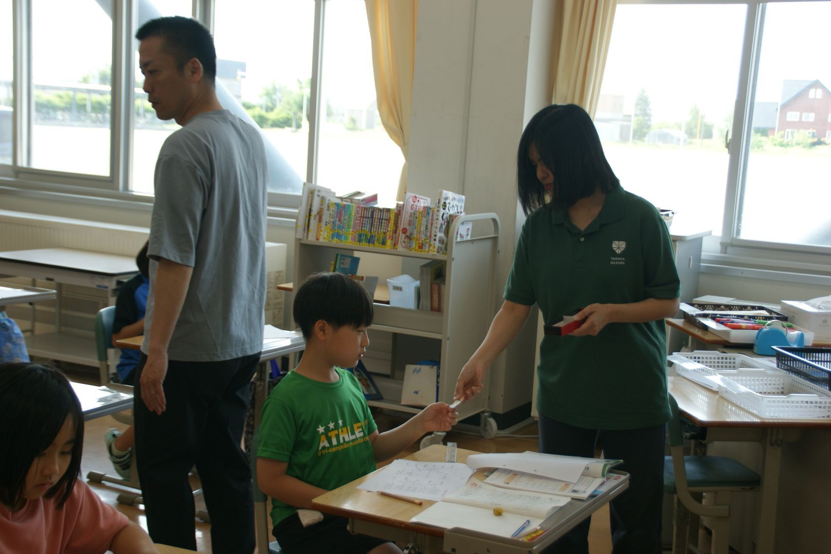 合格シールのプレゼント.JPG