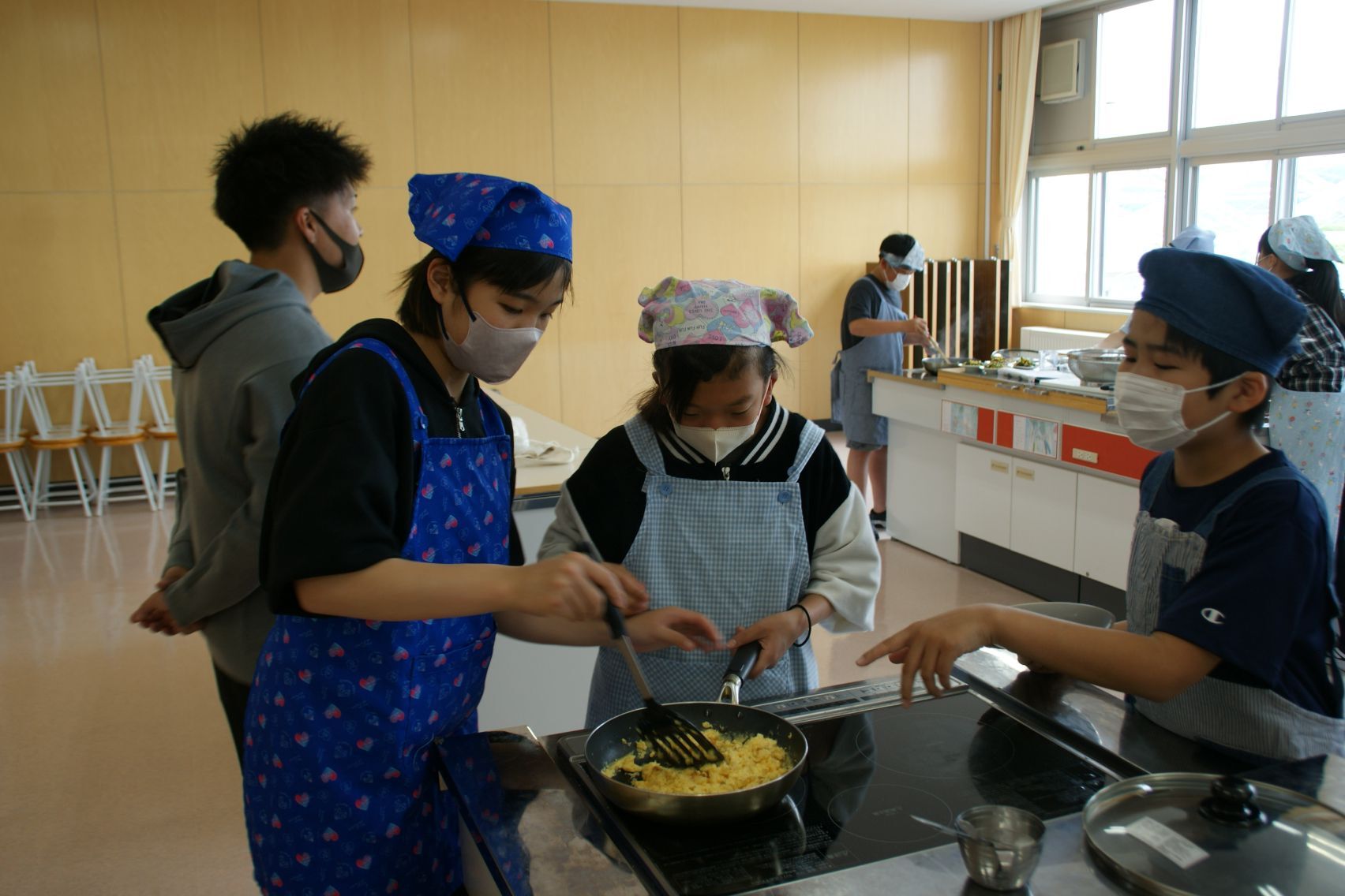 スクランブルエッグも作りました.JPG