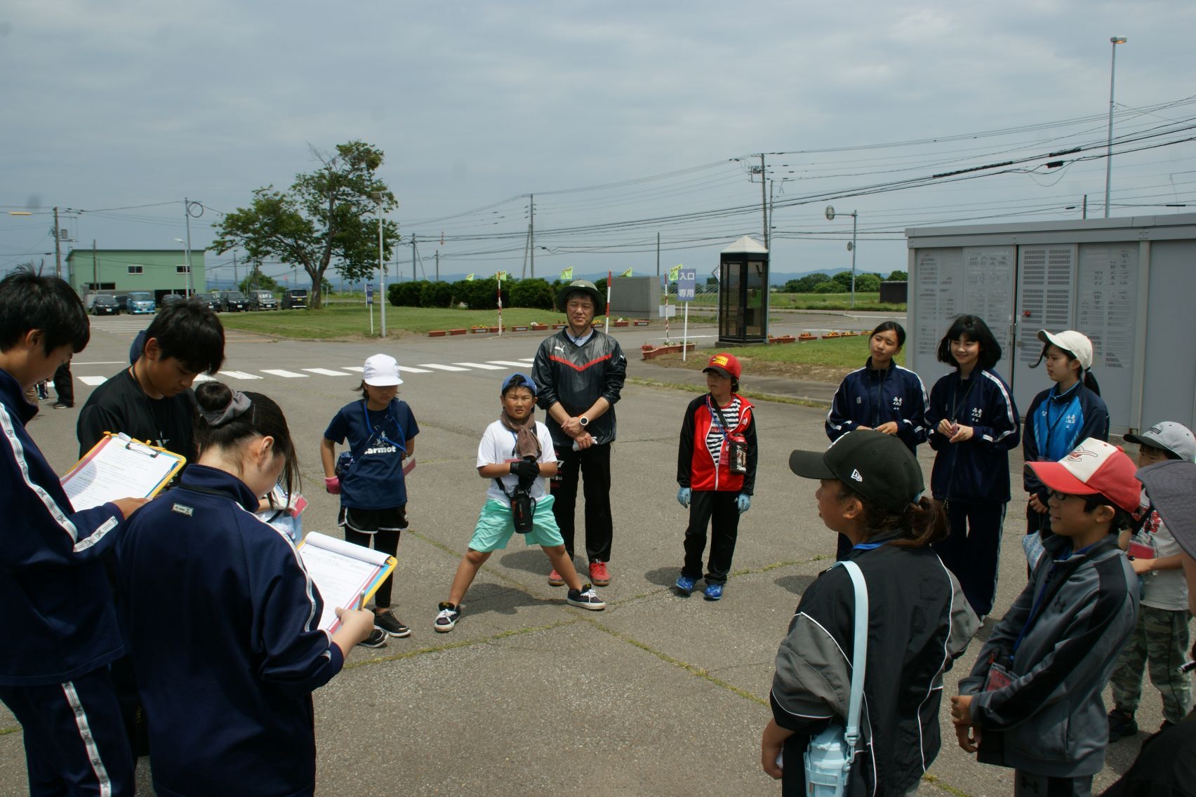 班ごとの反省会.JPG