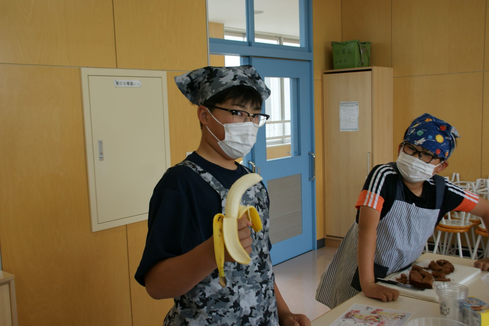 バナナ、そのまま食べないでね.JPG