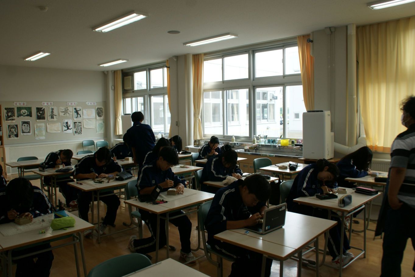 美術室も快適に.JPG