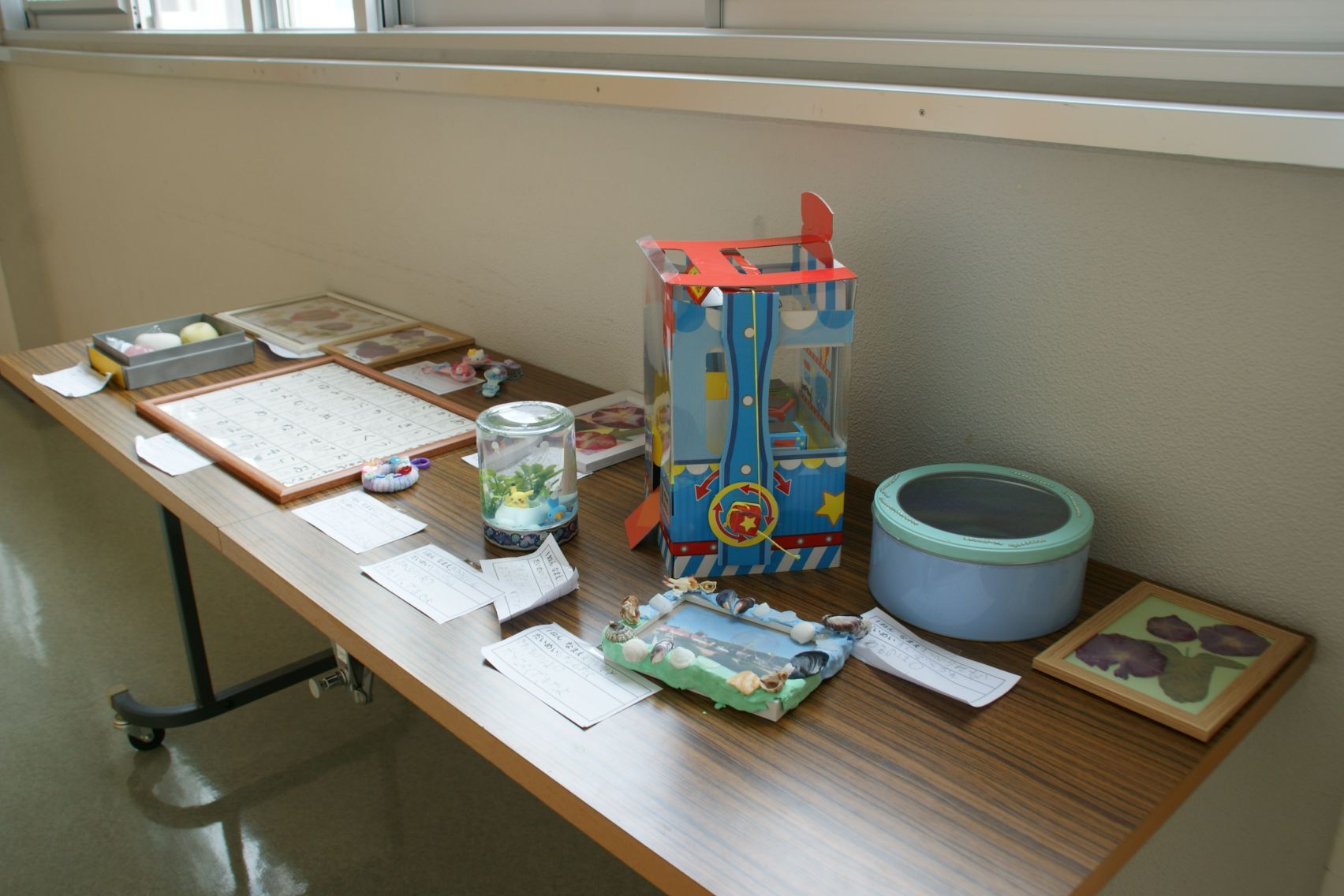 1年生夏休み作品展.JPG