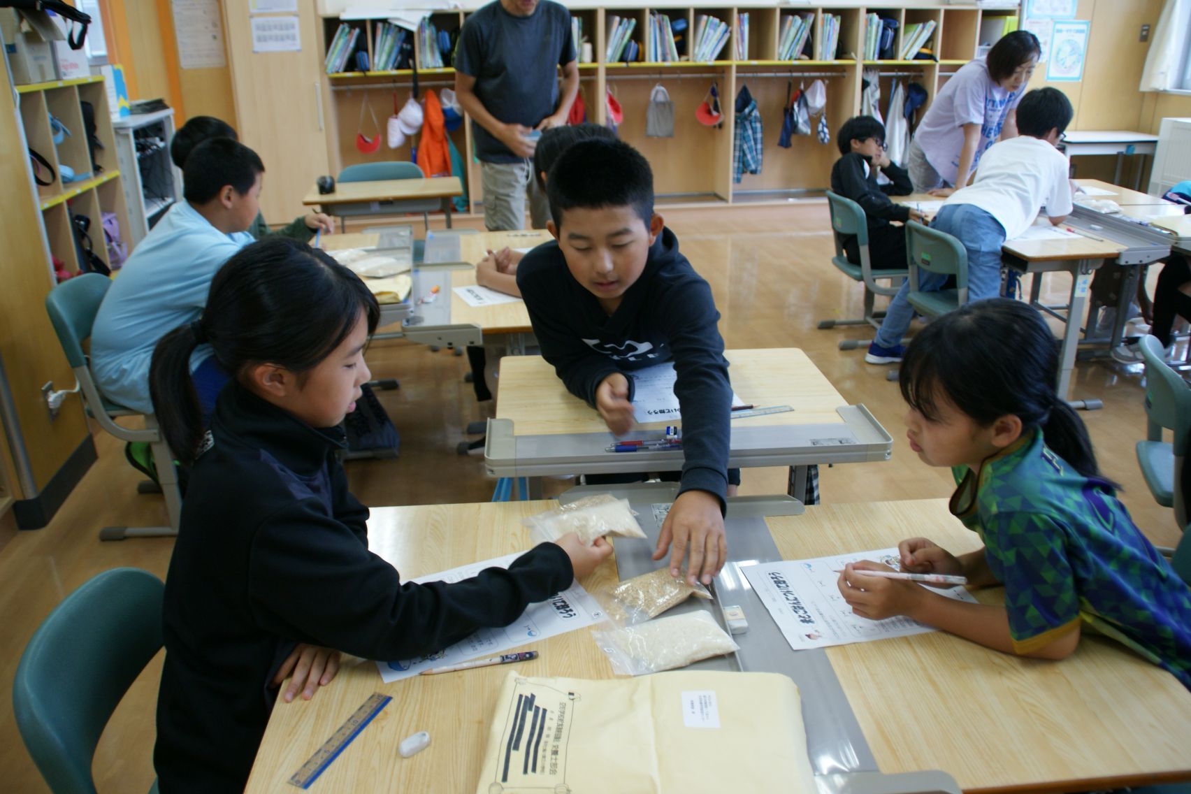 米とごはんについての学習.JPG