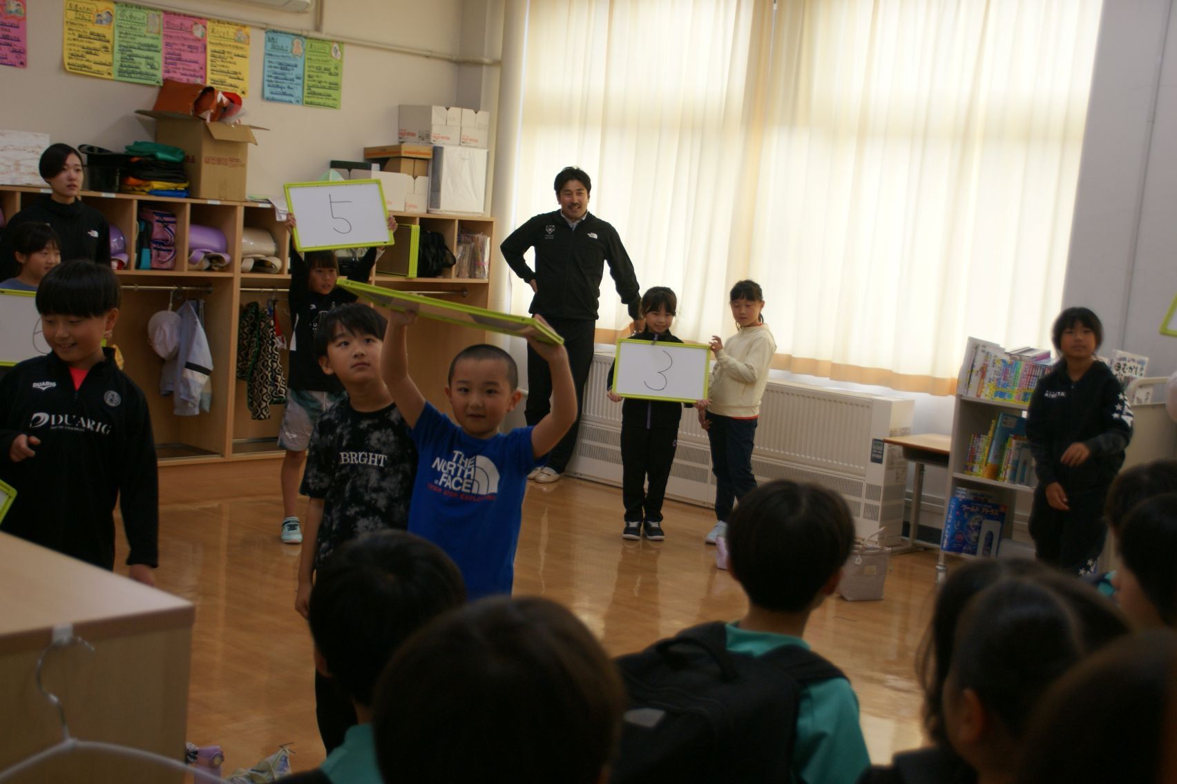 田中学園の児童をお迎え.JPG